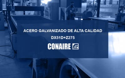 Ventajas del acero galvanizado en los conductos CONAIRE factory