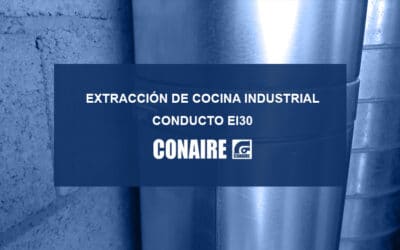 Obligatoriedad de conducto EI30 para extracción de cocinas industriales