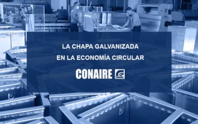 La chapa galvanizada como material fundamental en la economía circular