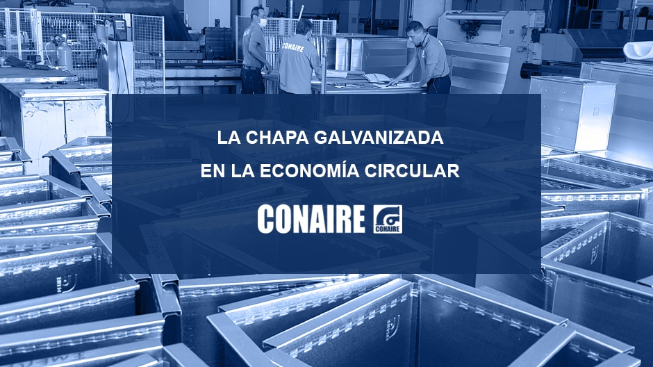 La chapa galvanizada como material fundamental en la economía circular