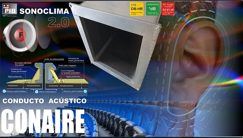 Conductos acústicos PIB Sonoclima 2.0